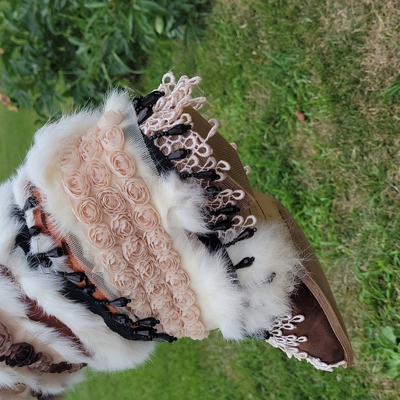 Upcycled cowboy boho wedding boots💍💎🤠 - Picture 8 of 9